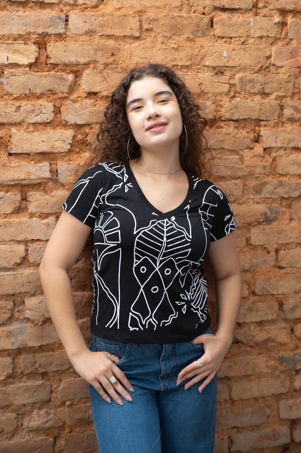 Camiseta Feminina Sol Casario