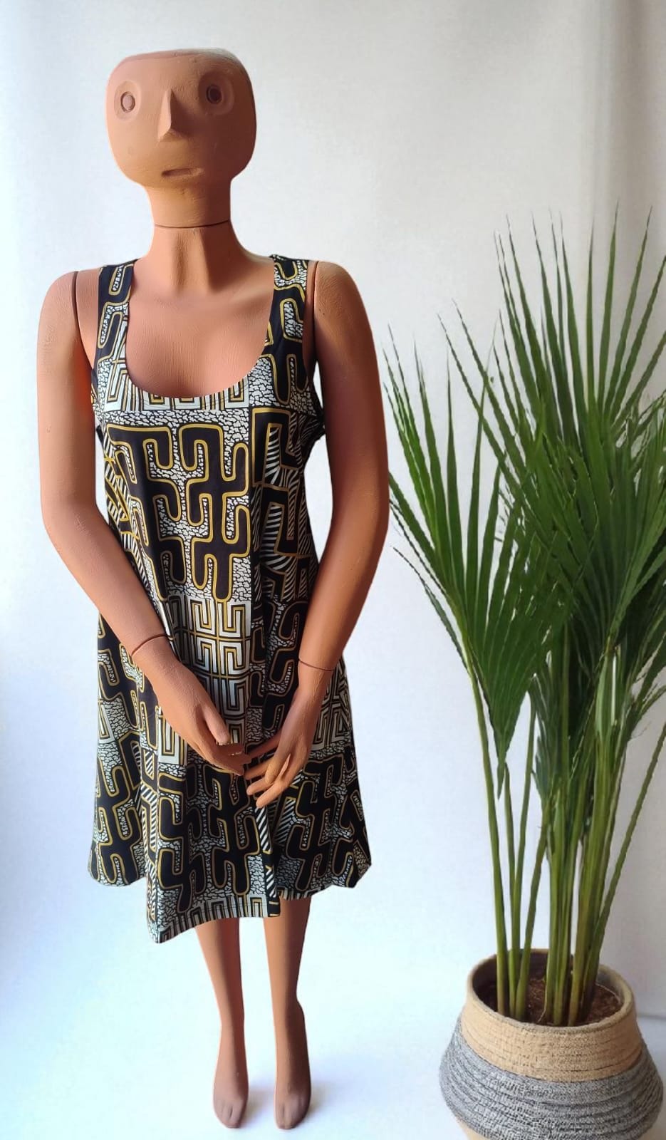 Vestido Curto Nadador Indígena