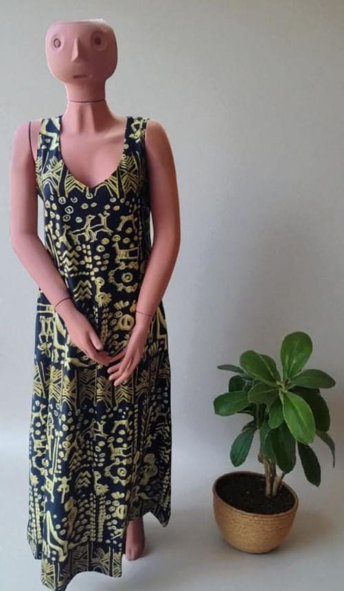 Vestido Alegria Rupestre Sombra