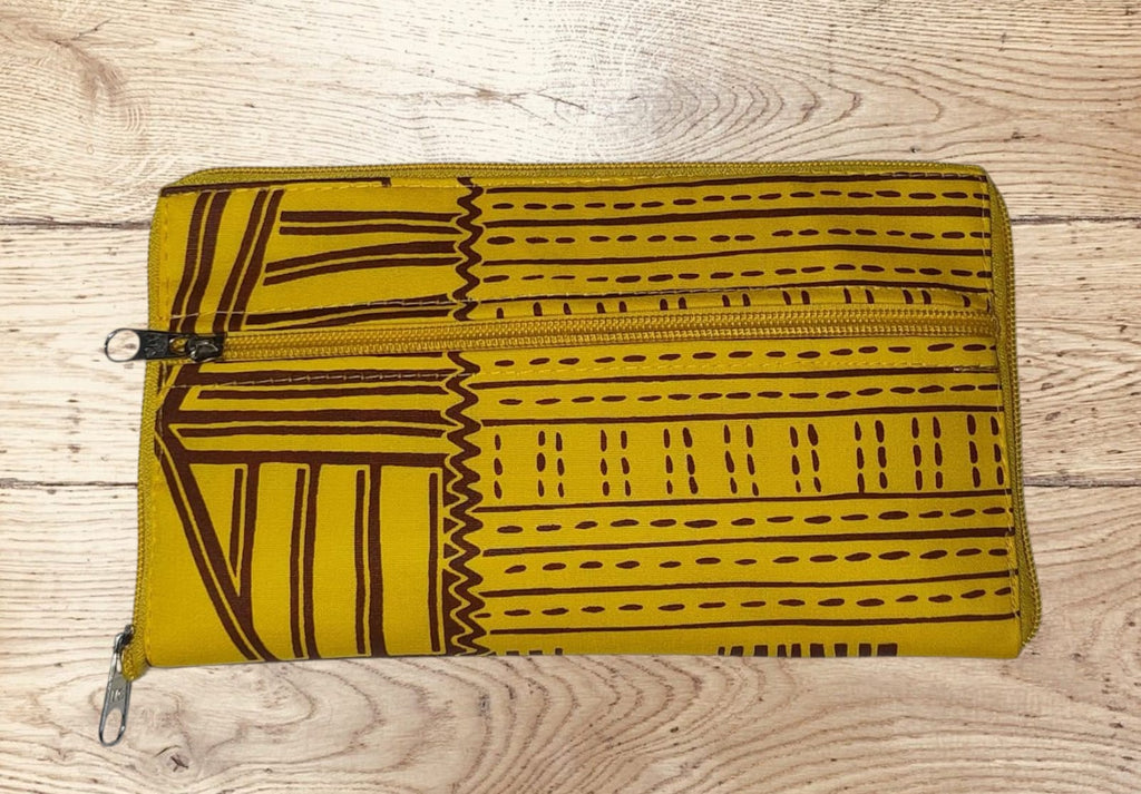 Sacola Carteira Tecelagem Africana