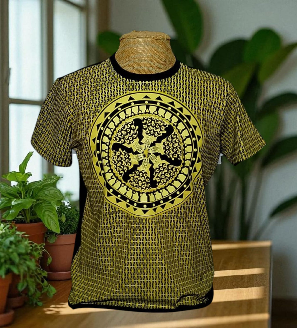 Camiseta Básica Simbolos de Luta