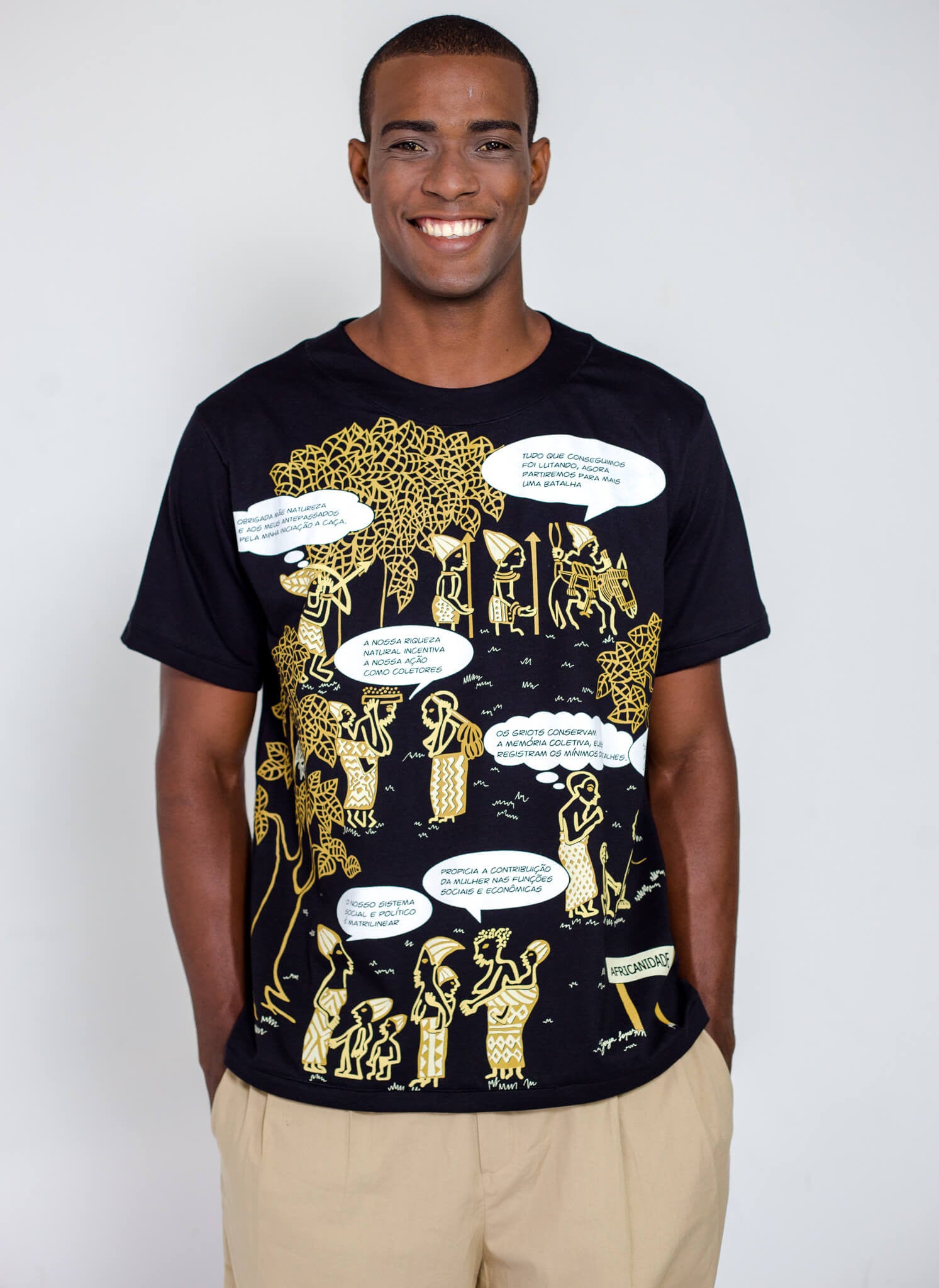 Camiseta Onda Africanidade